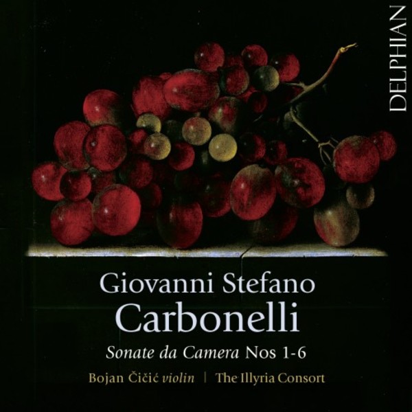 Carbonelli - Sonate da Camera 1-6 | Delphian DCD34194