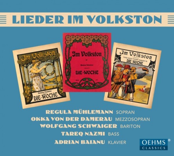 Lieder in Volkston (Songs in Folk Style) | Oehms OC1875
