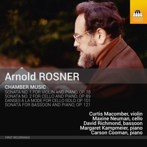 Arnold Rosner - Chamber Music | Toccata Classics TOCC0408