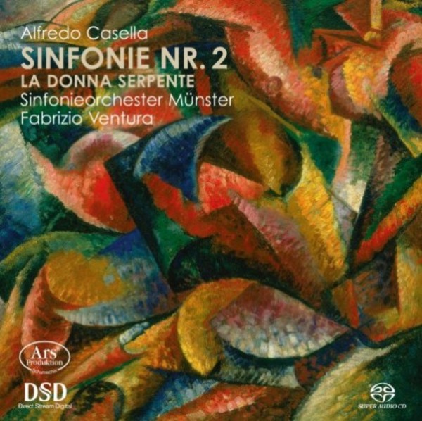 Casella - Symphony no.2, Symphonic fragments from La donna serpente | Ars Produktion ARS38232