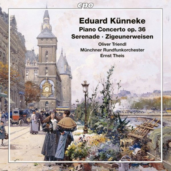 Kunneke - Piano Concerto op.36, Serenade, Zigeunerweisen | CPO 5550152