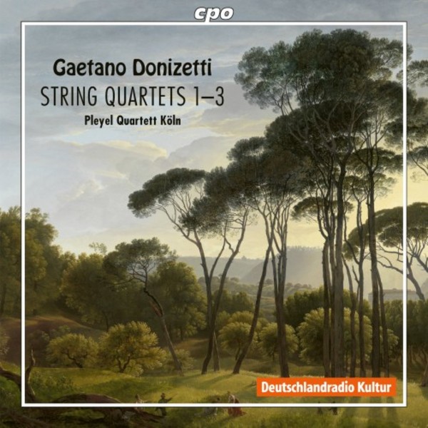 Donizetti - String Quartets 1-3 | CPO 7779092