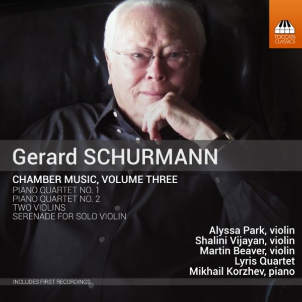 Gerard Schurmann - Chamber Music Vol.3 | Toccata Classics TOCC0336