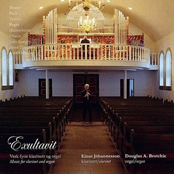 Exultavit: Music for Clarinet and Organ | Smekkleysa SMC27