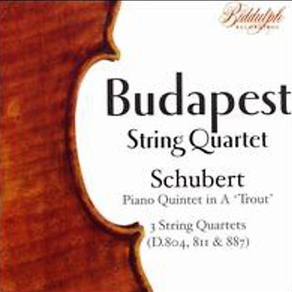 Schubert - Trout Quintet, String Quartets D804, 810 & 887 | Biddulph 802232