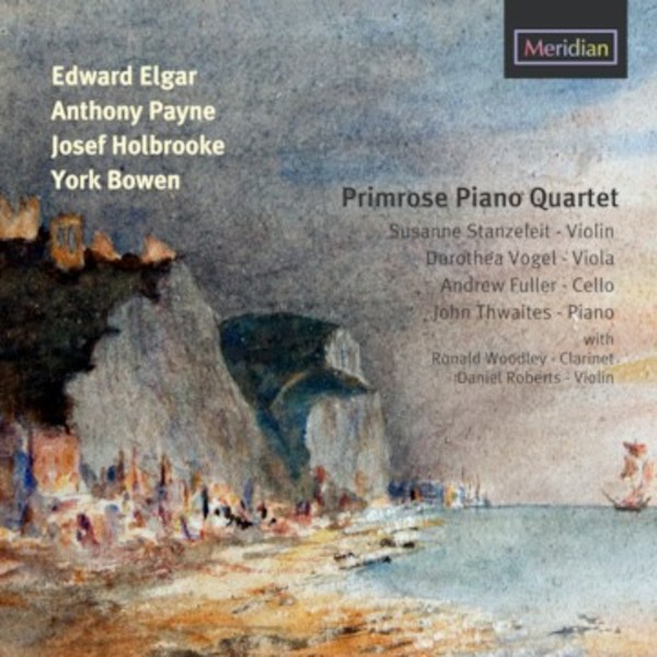 Primrose Piano Quartet play Elgar, Payne, Holbrooke & Bowen | Meridian CDE84640
