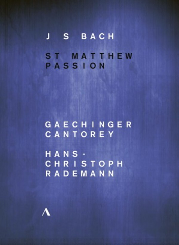 JS Bach - St Matthew Passion (DVD)