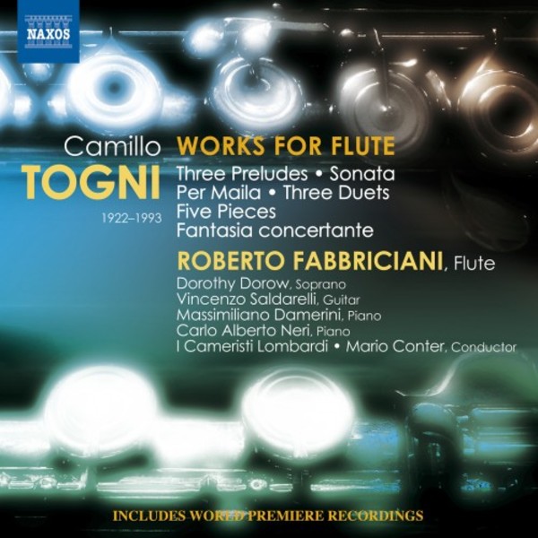 Camillo Togni - Works for Flute | Naxos 8573731