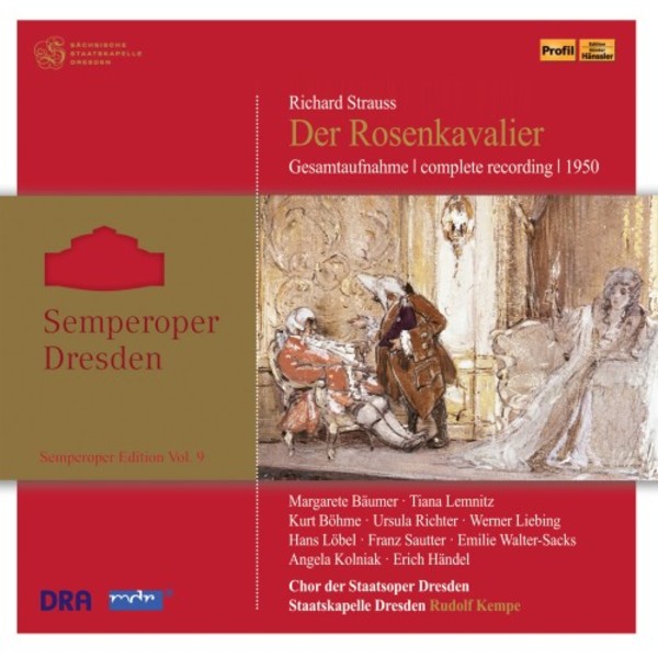 R Strauss - Der Rosenkavalier | Haenssler Profil PH16071