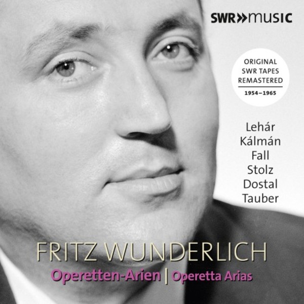 Fritz Wunderlich sings Operetta Arias | SWR Classic SWR19038CD