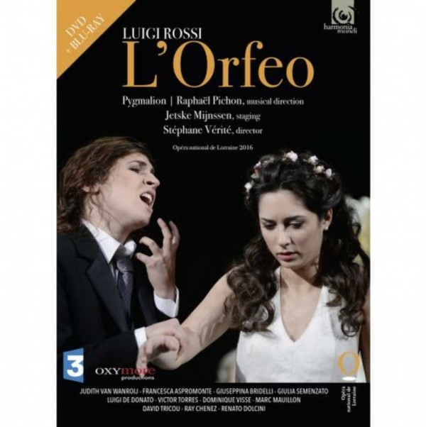 L Rossi - LOrfeo (DVD + Blu-ray) | Harmonia Mundi HMD985905859