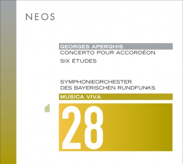 Music Viva 28: Aperghis - Accordion Concerto, 6 Etudes | Neos Music NEOS11728