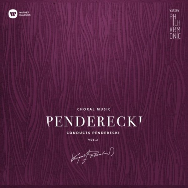 Penderecki conducts Penderecki Vol.2 | Warner 9029581955