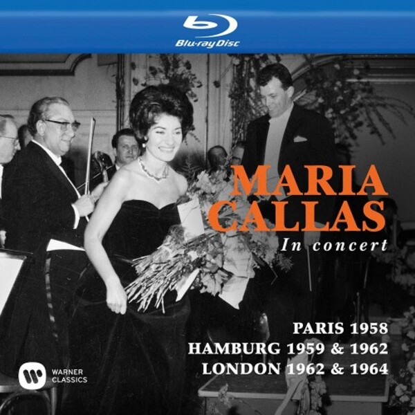 Maria Callas in Concert: Paris, Hamburg & London (Blu-ray) | Warner 9029580420