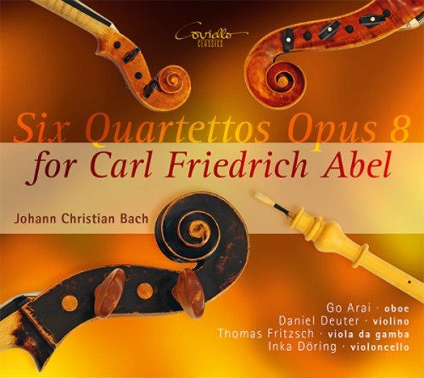 JC Bach - Six Quartettos Op.8 for CF Abel