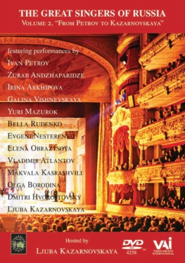 The Great Singers of Russia Vol.2