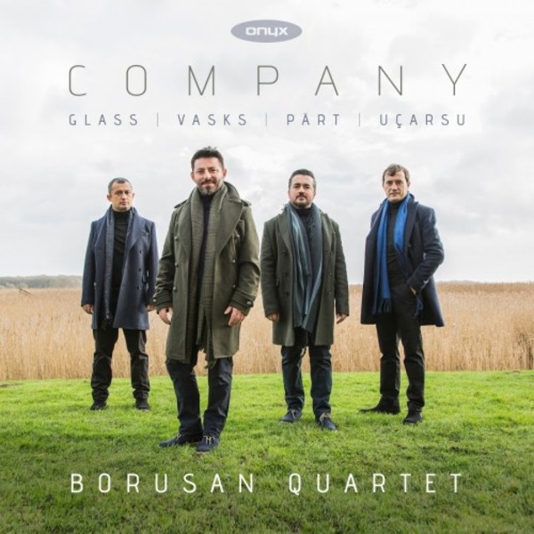 Company: String Quartets by Glass, Vasks, Part & Ucarsu | Onyx ONYX4171
