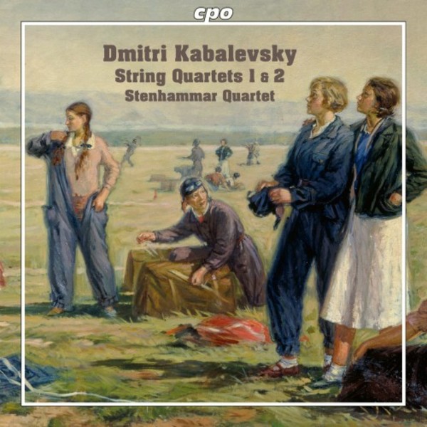 Kabalevsky - String Quartets 1 & 2 | CPO 5550062