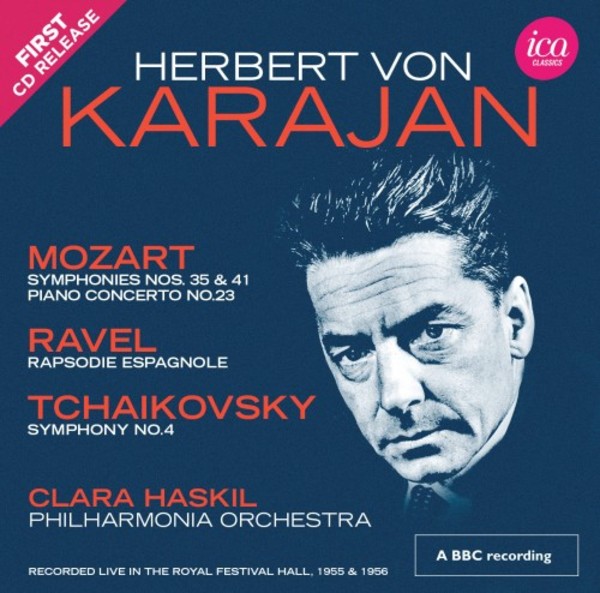 Karajan conducts Mozart, Ravel & Tchaikovsky | ICA Classics ICAC5142