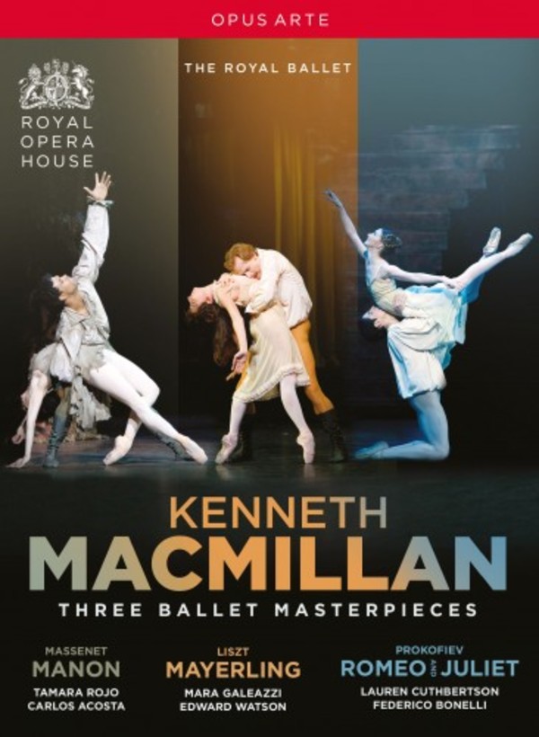 Kenneth Macmillan: Three Ballet Masterpieces (DVD) | Opus Arte OA1246BD