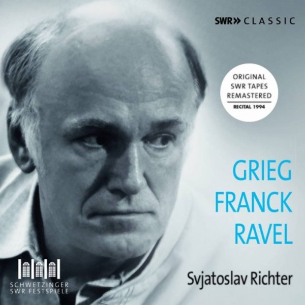 Sviatoslav Richter plays Grieg, Franck & Ravel | SWR Classic SWR19409CD