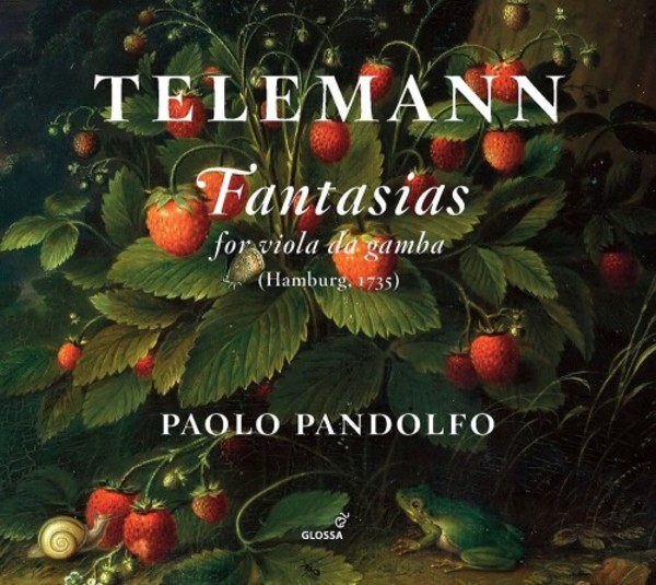 Telemann - Fantasias for Viola da Gamba | Glossa GCD920417