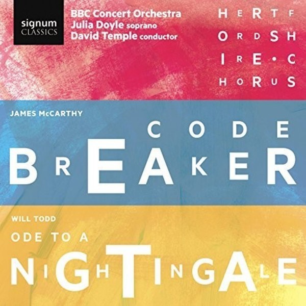 McCarthy - Codebreaker; Todd - Ode to a Nightingale