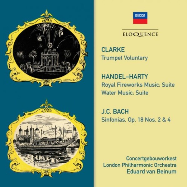Van Beinum conducts Clarke, Handel & JC Bach | Australian Eloquence ELQ4825557