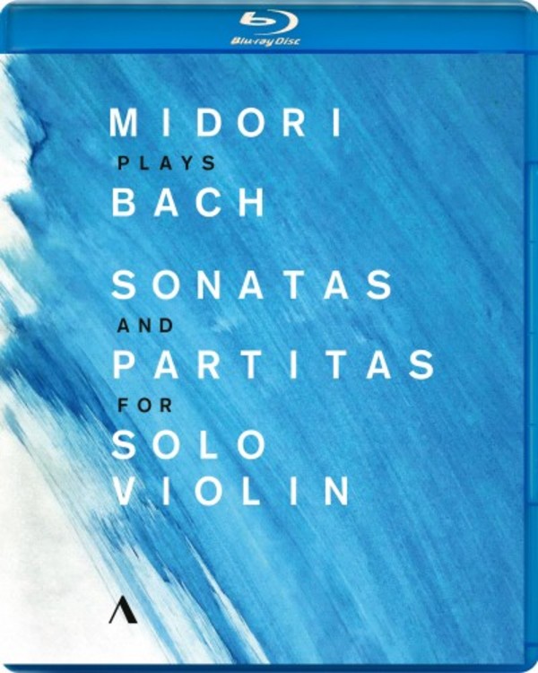 Midori plays Bach Sonatas and Partitas for Solo Violin (Blu-ray) | Accentus ACC10403