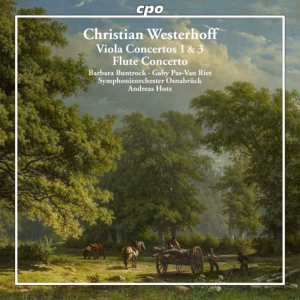Christian Westerhoff - Viola Concertos 1 & 3, Flute Concerto | CPO 7778442