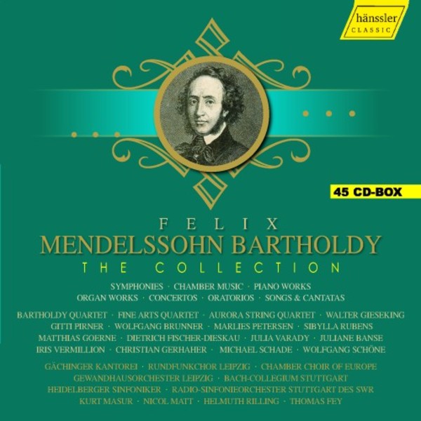 Mendelssohn: The Collection | Haenssler HC16052