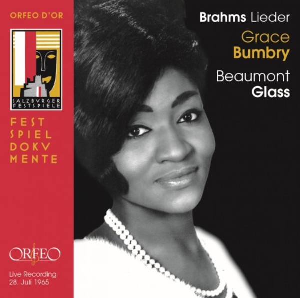 Grace Bumbry sings Brahms Lieder | Orfeo - Orfeo d'Or C941171B