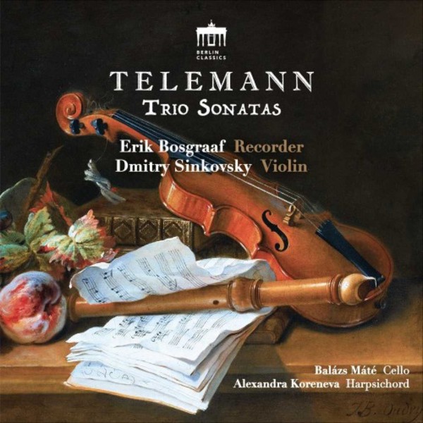 Telemann - Trio Sonatas | Berlin Classics 0301006BC