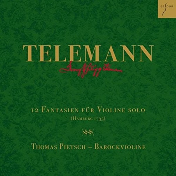 Telemann - 12 Fantasias for Solo Violin | Es-Dur ES2071