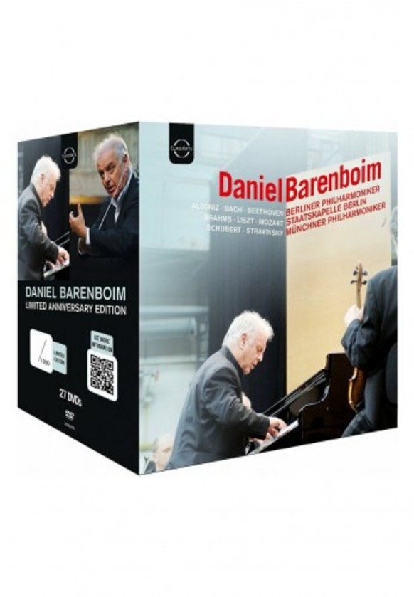 Daniel Barenboim Anniversary Edition Vols. 1 & 2 (DVD) | Euroarts 4264258