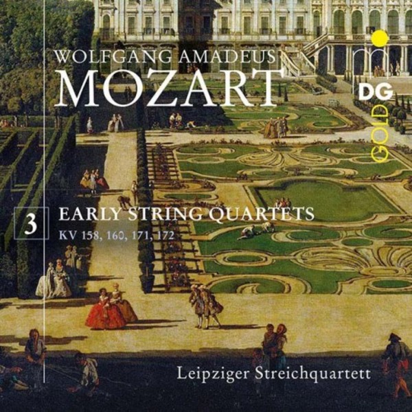 Mozart - Early String Quartets Vol.3 | MDG (Dabringhaus und Grimm) MDG3072044