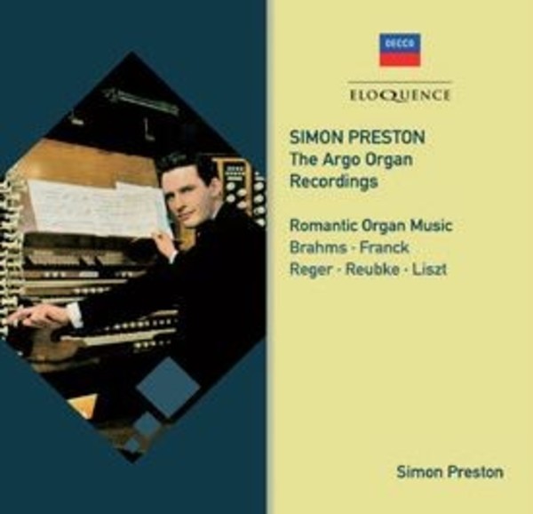 Simon Preston: The Argo Recordings - Romantic Organ Music | Australian Eloquence ELQ4824941