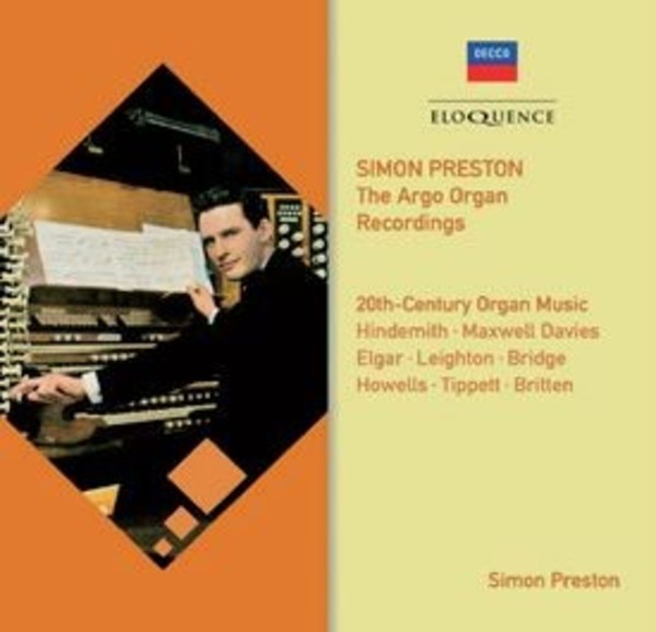 Simon Preston: The Argo Recordings - 20th-Century Organ Music | Australian Eloquence ELQ4824925