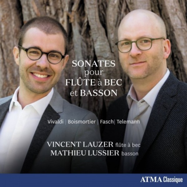 Vivaldi, Boismortier, Fasch, Telemann - Sonatas for Recorder & Bassoon