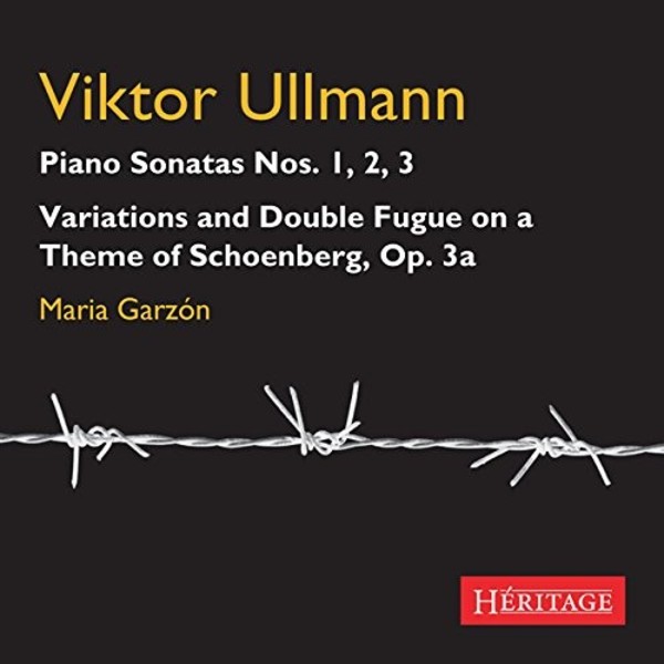 Ullmann - Piano Sonatas 1-3, Variations & Fugue on a Theme by Schoenberg | Heritage HTGCD189