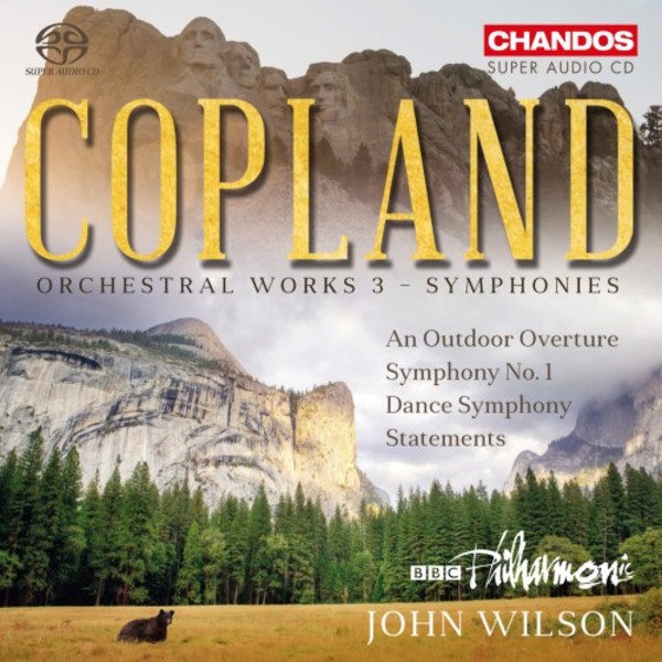 Copland - Orchestral Works Vol.3: Symphonies | Chandos CHSA5195