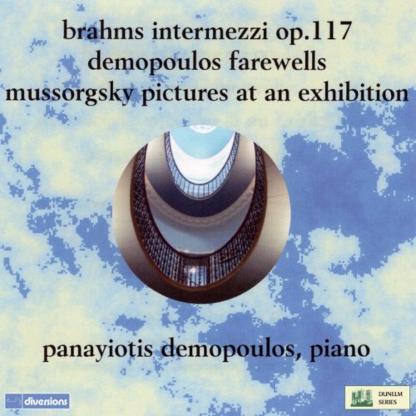Demopoulos plays Brahms, Demopoulos & Mussorgsky | Divine Art DDV24166