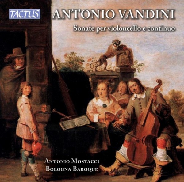 Vandini - Sonatas for Cello & Continuo | Tactus TC692202