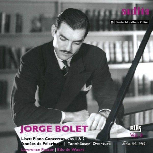 Jorge Bolet: RIAS Recordings Vol.2 (1971-1982) | Audite AUDITE97738