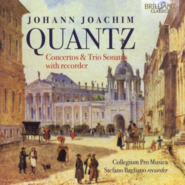 Quantz - Concertos & Sonatas with Recorder | Brilliant Classics 95386