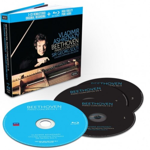 Beethoven - Piano Concertos (CD + Blu-ray Audio)