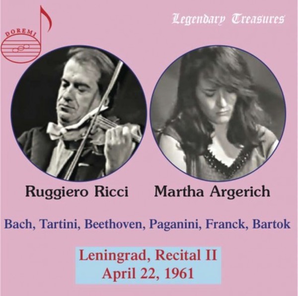 Ruggiero Ricci & Martha Argerich: Leningrad Recital II