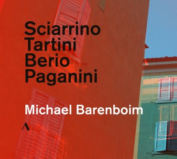Michael Barenboim plays Sciarrino, Tartini, Berio & Paganini | Accentus ACC30431