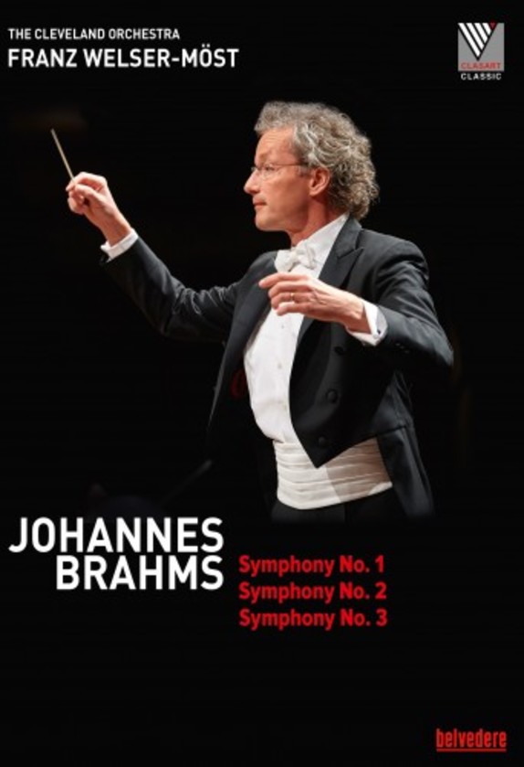 Brahms - Symphonies 1, 2 & 3 (DVD)