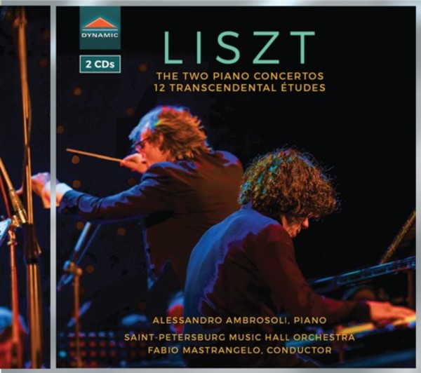 Liszt - Piano Concertos, 12 Transcendental Etudes | Dynamic CDS7801